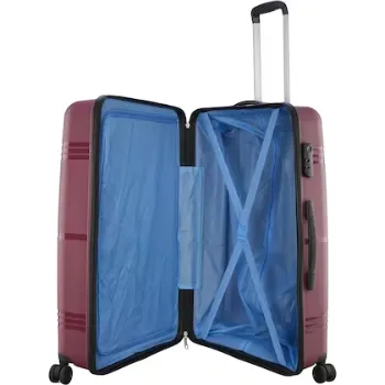 Newest Plastic Trolley Suitcase